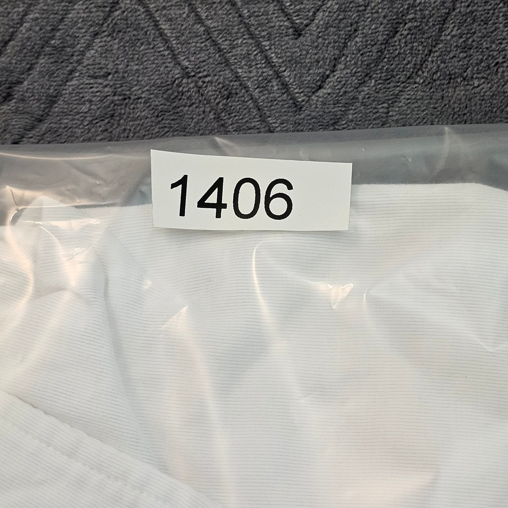 Faherty Polo Shirt Mens XXL White Short Sleeve Pocket Coastal Preppy Breathable - Picture 10 of 10